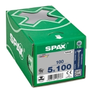 Afbeeldingen van Spax spaanplaatschroef Univ. T20 DD 5,0x100 
