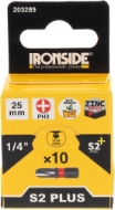 Afbeeldingen van Iro bit 1/4'' 25mm PH3 verp. á 10 stuks