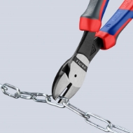 Afbeeldingen van Krachtzijsnijtang 200mm 2c-gr. Knipex