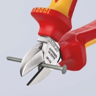 Afbeeldingen van Zijsnijtang VDE 140mm mc-greep Knipex
