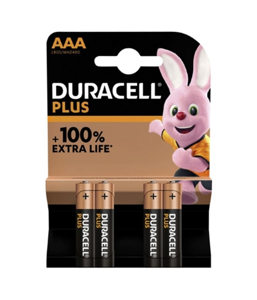 Afbeeldingen van Duracell batt. (aaa) 1,5v lr03 mn2400 (4st)