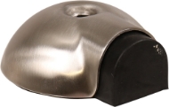 Afbeeldingen van Oxloc RVS mat deurstopper 57x22mm vloermontag