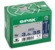 Afbeeldingen van Spax spaanplaatschroef Univ. T20 VD 3,5x35