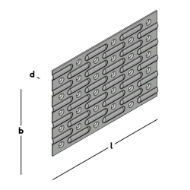 Afbeeldingen van GB spijkerplaat 106x150x1,25mm