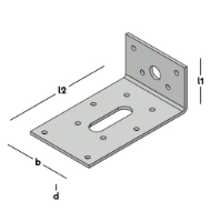 Afbeeldingen van Hoekanker 40x100x60x2,5