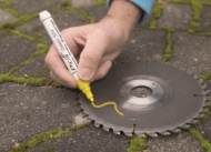 Afbeeldingen van Pica 524/46 Lakmarker 2-4mm ronde tip zwart