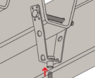 Afbeeldingen van Fis trapeziumhanger m8