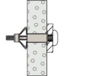 Afbeeldingen van Fis hollewandplug hm5x37s zonder bout 50 st