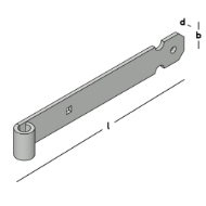Afbeeldingen van Plaatduimheng 30cm vz zd