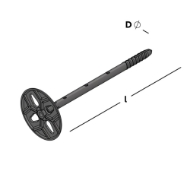 Afbeeldingen van UNI-flexplug 160 Ø8 nylon