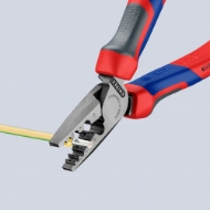 Afbeeldingen van Adereindhulstang 180mm mc-greep Knipex