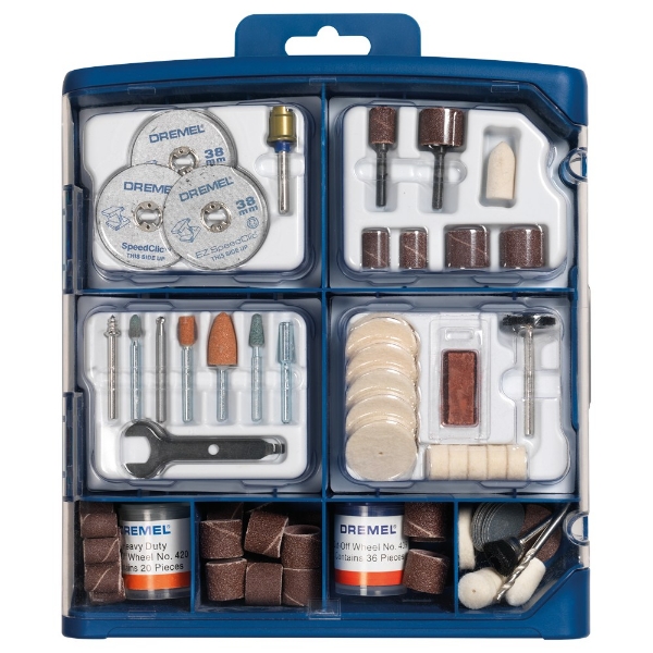 Afbeeldingen van Dremel megakit 150-delig ass. set