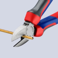 Afbeeldingen van Zijsnijtang gepol. 180mm mc-greep Knipex