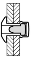 Afbeeldingen van Popnagel cilinderkop 4,8x16 gwd rvs