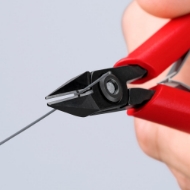 Afbeeldingen van Elektronica-zijsnijtang 125mm met facet