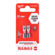 Afbeeldingen van Shockwave™ Gen II SL0,8x5,5 25mm 2stuks