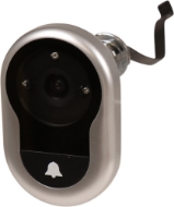 Afbeeldingen van Deurcamera Digitaal Zilver Ip65 3.5"