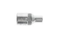 Afbeeldingen van Ged dop 1/4" 6-kant 4mm