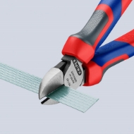 Afbeeldingen van Zijsnijtang gepol. 160mm mc-greep Knipex