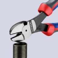 Afbeeldingen van Krachtzijsnijtang gepol.180mm mc-greep Knipex