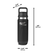 Afbeeldingen van PACKOUT™ 532 ml fles met deksel zwart