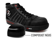 Afbeeldingen van Werkschoen mt.46 s3 onyx sneaker zwart