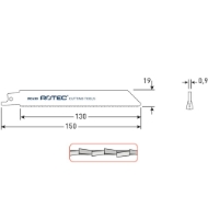 Afbeeldingen van Rotec Reciprozaagblad RC630 / S922BF [5]