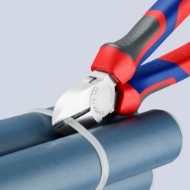 Afbeeldingen van Zijsnijtang verchr. 180mm mc-greep Knipex