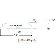 Afbeeldingen van Rotec Reciprozaagblad RC720 / S522EF [5]