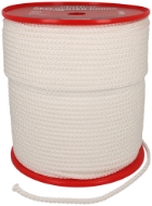 Afbeeldingen van Kelfort koord 6mm gevl. wit 200m