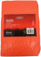 Afbeeldingen van Kelfort dekzeil met ringen 6x8 meter oranje