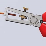 Afbeeldingen van Afstriptang gepol. 160mm mc-greep Knipex
