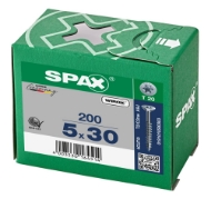 Afbeeldingen van Spax spaanplaatschroef Univ. T20 DD 5,0x30 