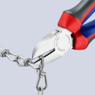 Afbeeldingen van Zijsnijtang verchr. 180mm mc-greep Knipex