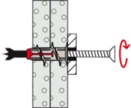 Afbeeldingen van Fis Gipsplaatplug DuoBlade K NV (10st)