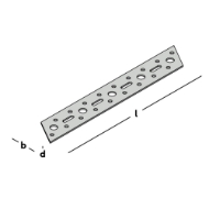 Afbeeldingen van Montageband / windverband 25 mtr 30x1,5sv ver
