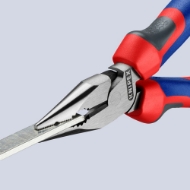 Afbeeldingen van Spitsbek-comb.tang gepolijst 145mm KNIPEX