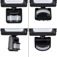 Afbeeldingen van Kel bouwlamp+sensor led 10w 1450lm ip65 5mtr