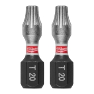 Afbeeldingen van Mil torx schroefbit tx20, 25mm (3st.)