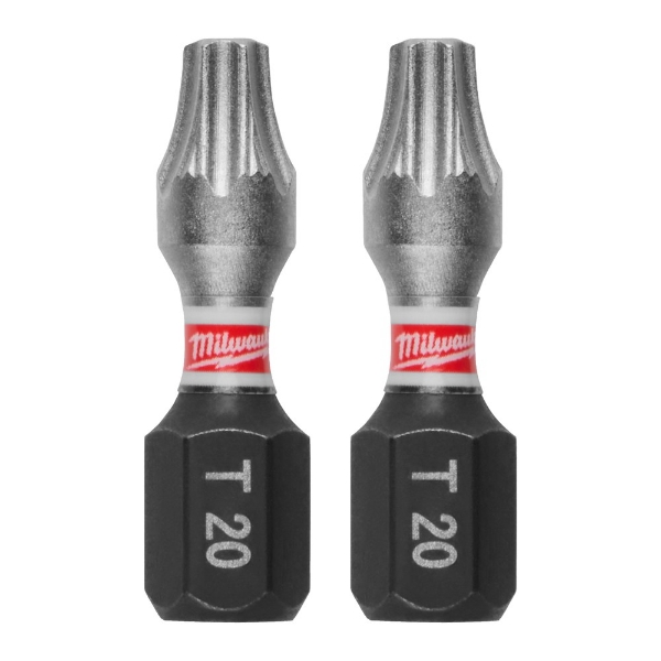 Afbeeldingen van Mil torx schroefbit tx20, 25mm (3st.)