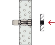 Afbeeldingen van Fis hollewandplug pd10s