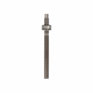 Afbeeldingen van Ankerstang + moer/ring v.cap. RVS A4 m10x130
