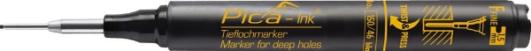 Afbeeldingen van Pica deep-hole marker zwart 150/46