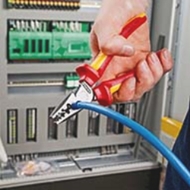 Afbeeldingen van Adereindhulstang VDE 180mm 0,25-16mm2KNIPEX