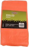 Afbeeldingen van Kelfort dekzeil met ringen 10x12 meter oranje