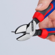 Afbeeldingen van Krachtzijsnijtang 200mm 2c-gr. Knipex