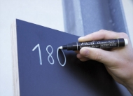 Afbeeldingen van Pica 522/52 Perm. Marker 1-4mm ronde punt wit