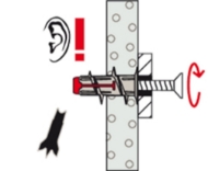 Afbeeldingen van Fis Gipsplaatplug DuoBlade K NV (10st)