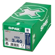 Afbeeldingen van Spax spaanplaatschroef Univ. T10 DD 3,0x40 