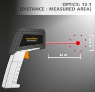 Afbeeldingen van Thermometer spot plus -38°C tot +600°C infrar